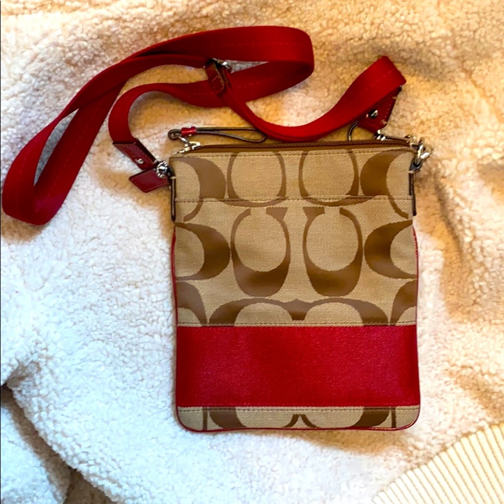 Coach hand bag